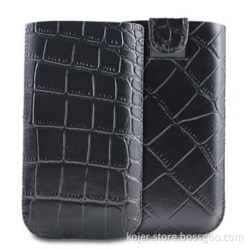 Case for iPhone 4, Made of PU Leather, with Retractable Pull-tab, OEM Orders are Welcome